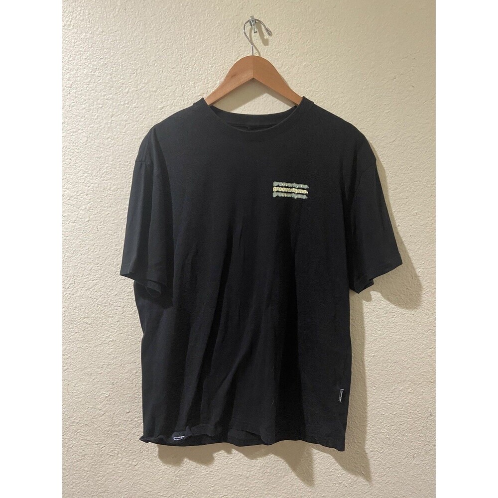 GROOVE RHYME Graphic Men’s Day T-shirt L